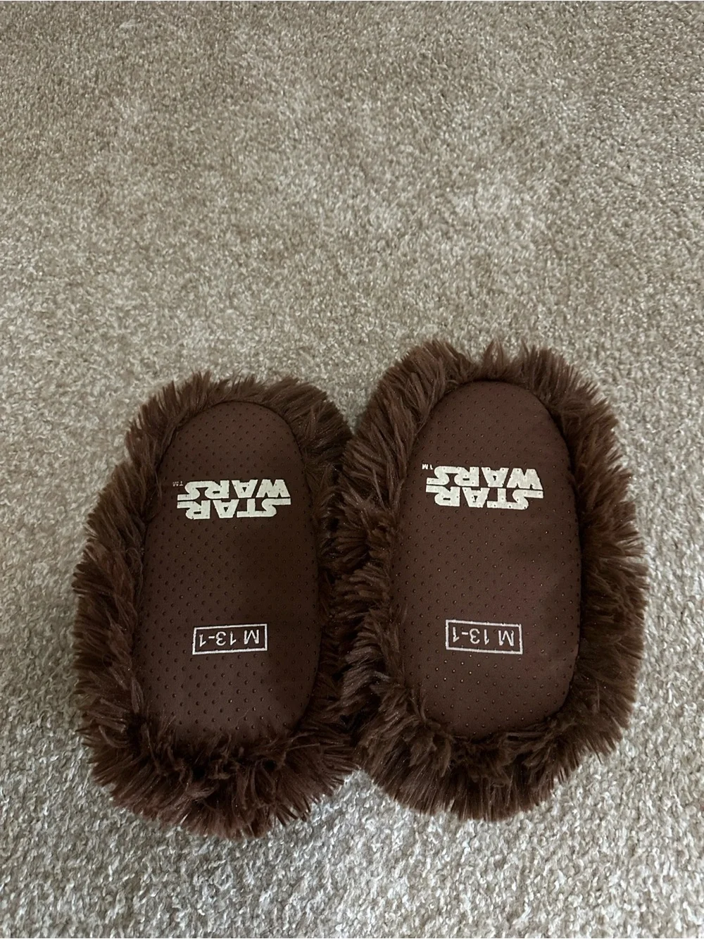 Disney Star Wars Chewbacca slippers